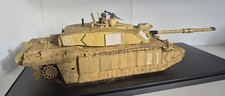 Tamiya British Main Tank Challenger 2 Desertised 1:35 Scale built and weathered