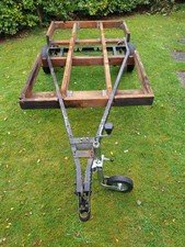 Trailer Chassis - Restoration Project - Base Chassis Was Used For Camping Pod