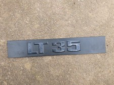 VW Mk1 LT35 Van Front Trim Badge Decal Set