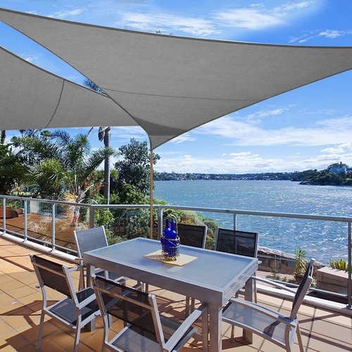 5x5x7m sun shade sail garden - sun,