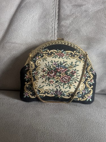 Vintage floral tapestry - vintage,