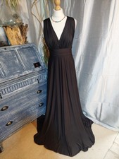 Gorgeous Biba Dress Uk 16 Black Ball Gown Classic Wedding Christmas Ascot Cruise