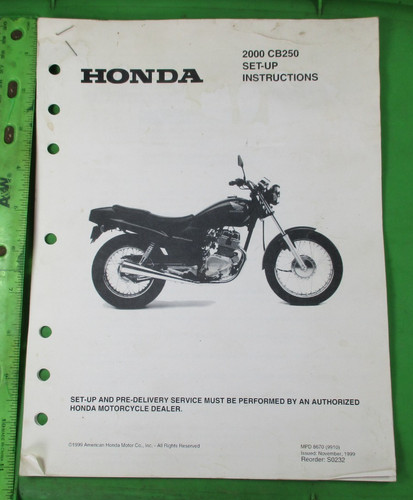 2000 honda cb250 250 setup - honda,