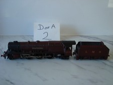 Hornby Dublo 3 rail EDL2 Duchess of Atholl 6231 maroon & black, LMS tender VGC