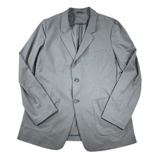 Ministry of Supply XXL Gray Kinetic Primeflex Polyester Blend Blazer Jacket