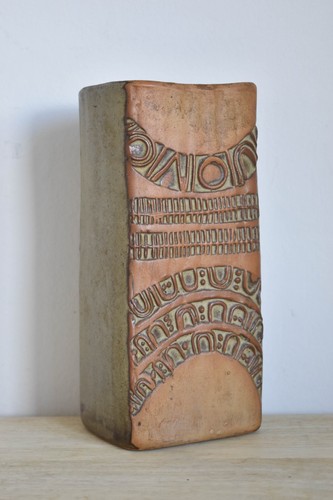 Louis hudson slab vase - louis, 1970's
