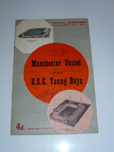 1958 matt busby players - 3,