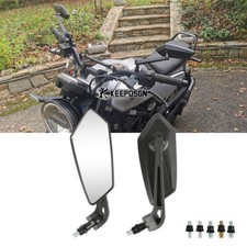 Pair Black Side Mirrors
