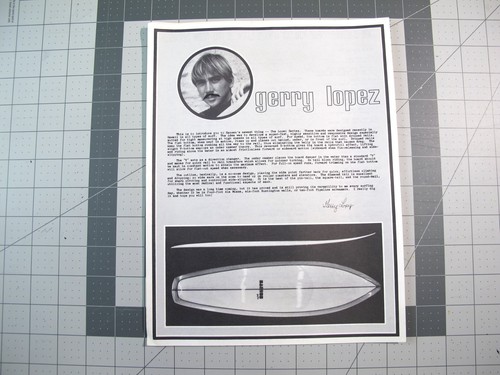 Vtg surfing ephemera 1970 - vtg,