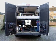 Fiat Ducato Citroen Relay Pegout Boxer Barn door storage organiser set 2006 +