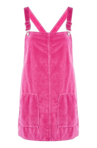 Topshop fuchsia pink cotton - fuchsia,