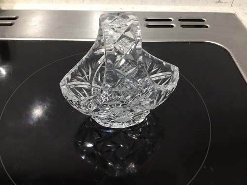 Cut glass small flower - cut, flower/rose