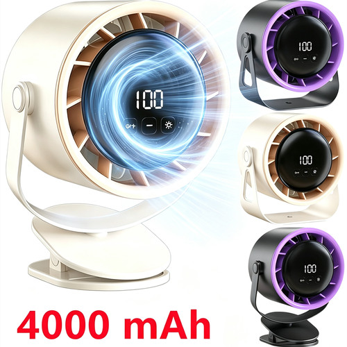 4000mah usb desk fan - usb,