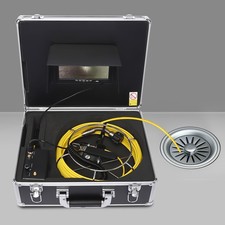 7" Sewer Pipe Inspection Camera IP68 Waterproof Drain Industrial Endoscope UK
