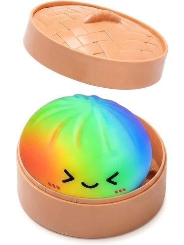 Colourful rainbow dumpling - rainbow,