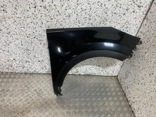 10-16 KIA SPORTAGE MK3 O/S DRIVER OFF SIDE FRONT WING BLACK 1K (SCRATCHED)