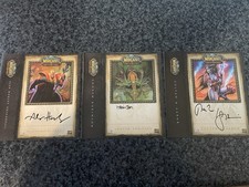 X3 Signed World Of Warcraft