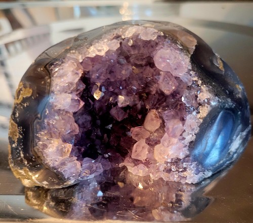 Natural amethyst druze - amethyst,