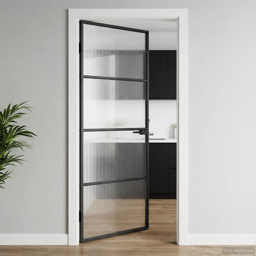 Interior door black aluminum - interior,