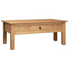 Solid Pine Wood Coffee Table