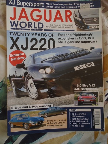 Jaguar world dec 2011 - jaguar, xj