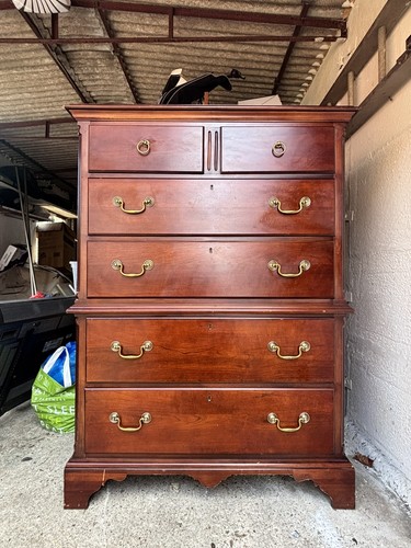 Chest drawers highboy - chest,