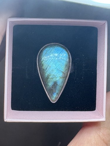 Vintage labradorite statement - vintage,