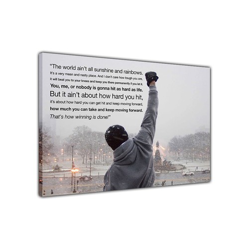 Rocky motivational quote - rocky,