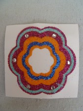 Self adhesive glitter stickers - glitter,