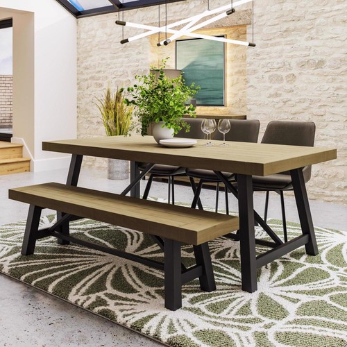 Dining table rustic - 2m,