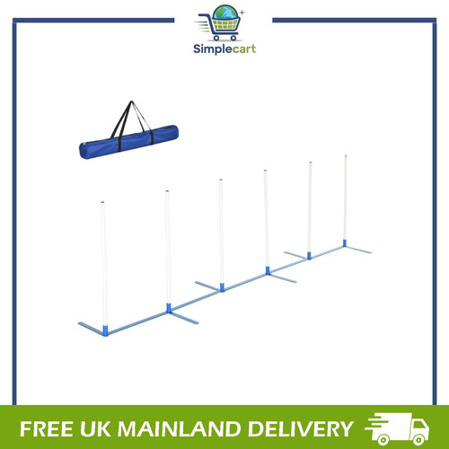 Dog weave pole set - weave,