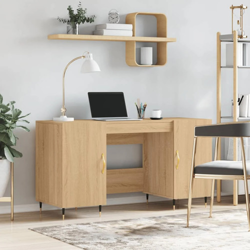 Modern wooden home office - modern,