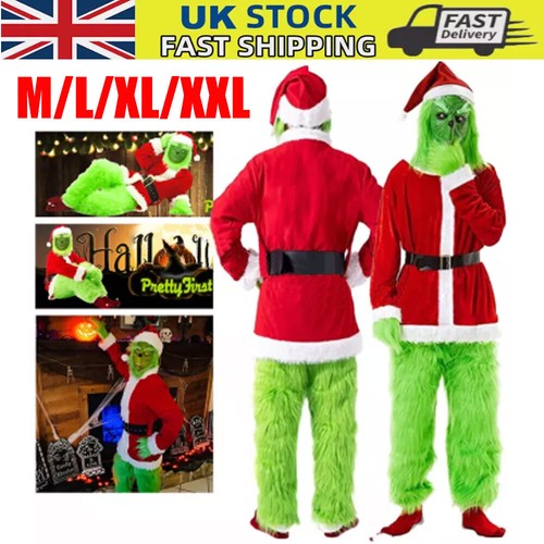 The grinch costume mask - grinch,