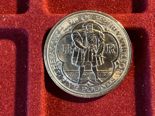 2009 five pounds coin eiir - 2009,