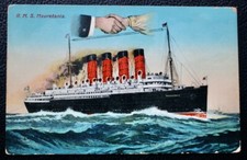 CUNARD LINE RMS MAURETANIA