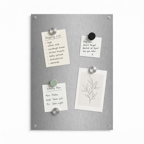 Brushed stainless steel - brushed,