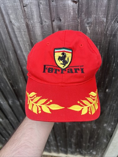 Ferrari mens red embroidered - ferrari,