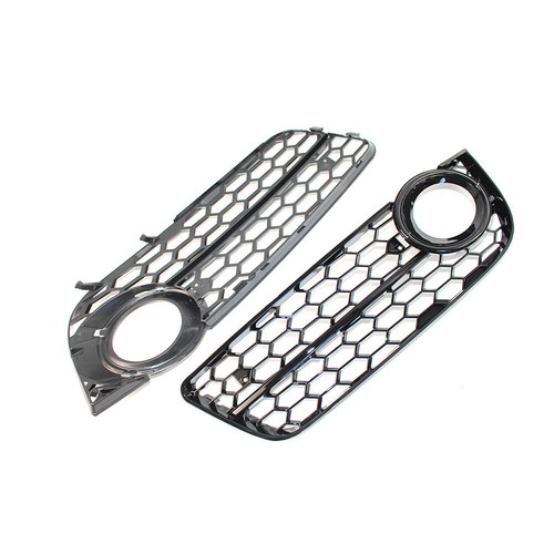 Gloss black honeycomb fog - black,