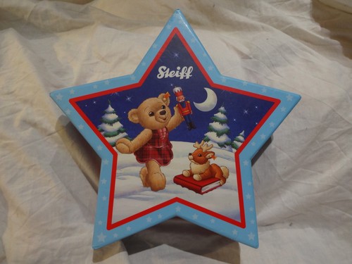 Steiff christmas star box with - christmas,