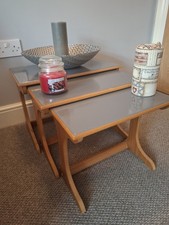 Nest of Tables Set of 3, Good Condition, Recycled, Nice Tables In Good Condition