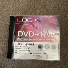 7x Logik DVD+RW - 4.7GB - 1/4x