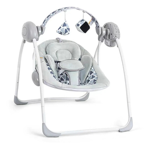Foldable electric baby swing - baby,