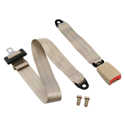 Retractable lap seat belt