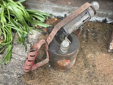 Vintage Brass Blow Torch Lamp
