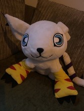 Vintage Digimon Gatomon Digi Pals 17” Large Plush Soft Toy 1999 Play by Play