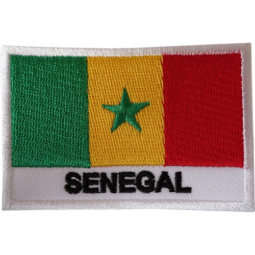 Senegal flag patch - senegal, on
