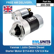 Starter motor for john deere - motor,