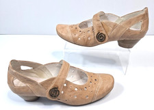 Remonte Dorndorf Nude Tan Brown UK 5 Heels Winter Fall Autumn Minimalist Preppy