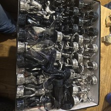 🌟 STAR WARS 2005 COLLECTOR CHESS SET SAGA EDITION - used 