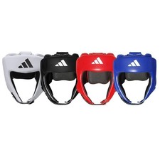 Adidas IBA AIBA Style Boxing Head Guard Open Face Sparring Headguard Boxing